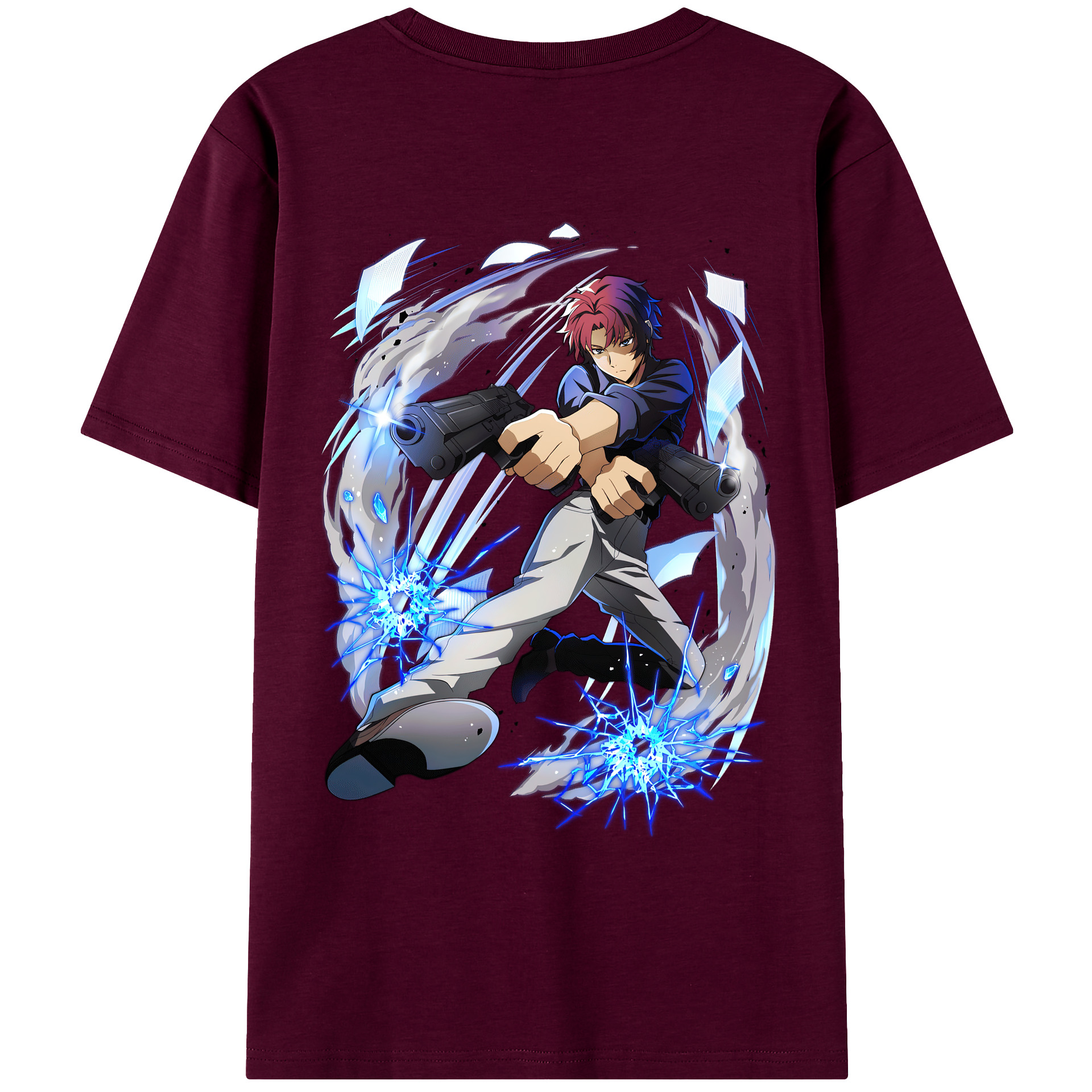（画像用） 文豪ストレイドッグス Bungo Stray Dogs レディース半袖Tシャツ(バックプリント)